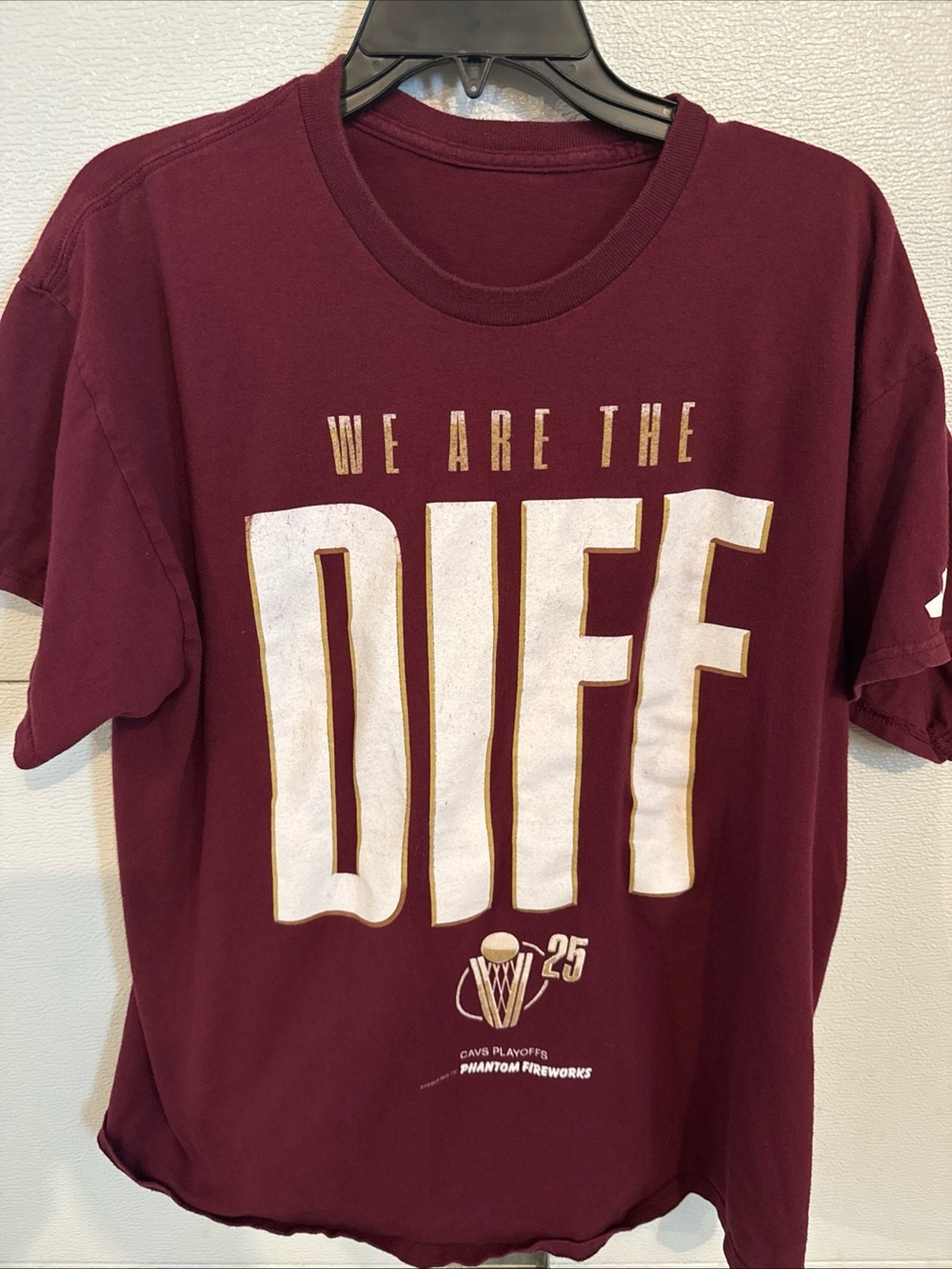 Cleveland Cavaliers Cavs Playoffs Adidas We Are The Diff Phantom Shirt 2025